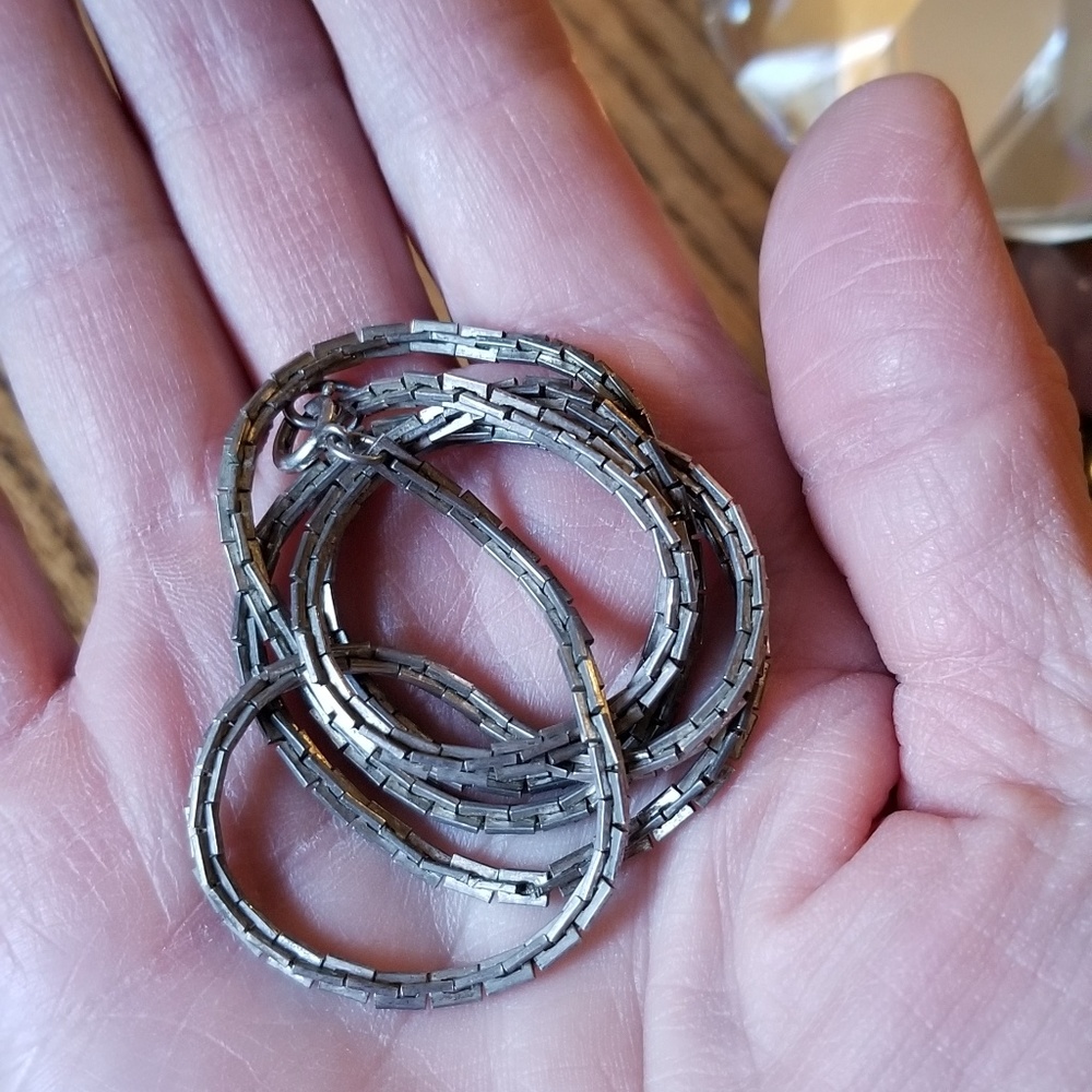 Sterling vintage 24 inch chain